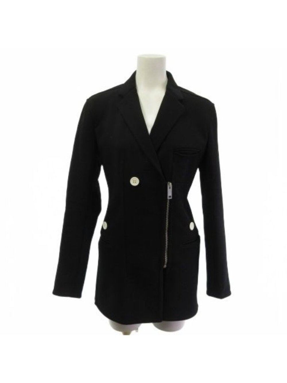 Celine Phoebe Philo era Jacket Zip Up Black 2 36